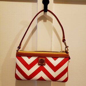 Dooney and Bourke Chevron Wristlet